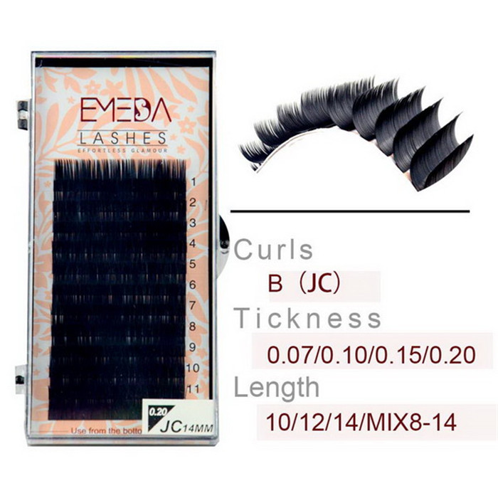 Volume eyelashes extensions private label JH083